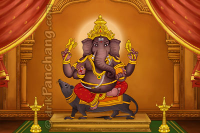 Dhumravarna Ganesha
