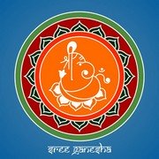 Ganesha Rangoli 11
