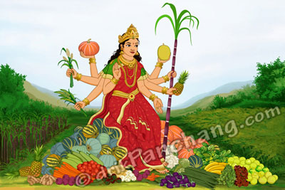Goddess Shakambari