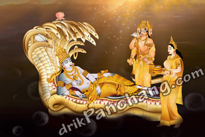 Lord Vishnu Prabodhini